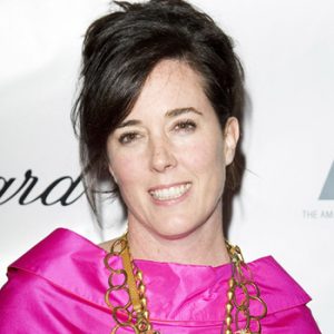 Fashion Designer Kate Spade