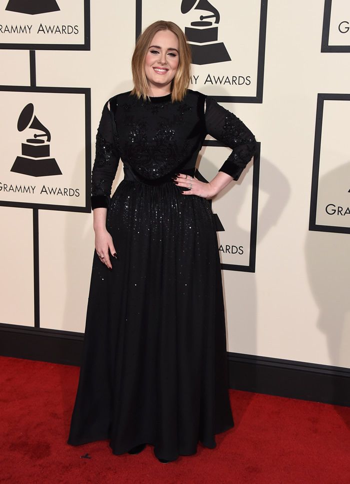 Adele wears Givenchy