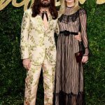 Alessandro Michele and Georgia May Jagger, both in Gucci.
