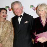 Charles and Camilla with Indian actress Rani Mukerji