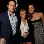 Chris Pratt, Amy Poehler and Aubrey Plaza