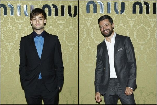 Douglas Booth and Dominic Cooper