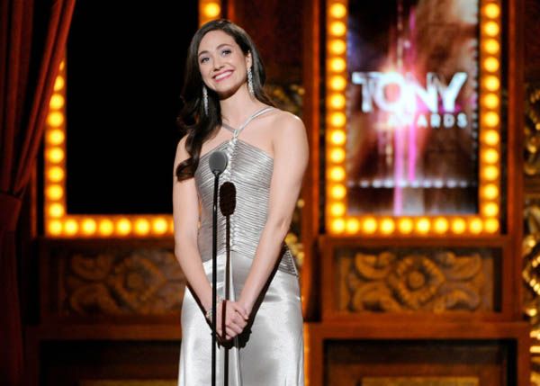 Emmy Rossum at Tony Awards 2014