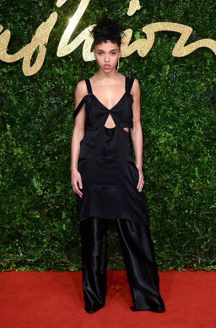 FKA Twigs in Calvin Klein Collection