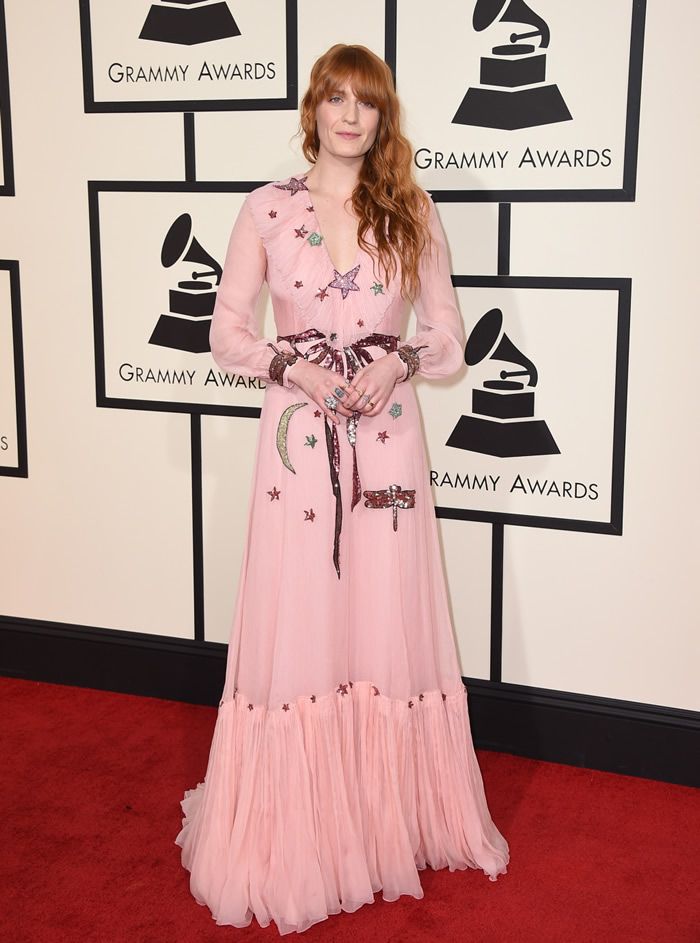 Florence Welch wears Gucci