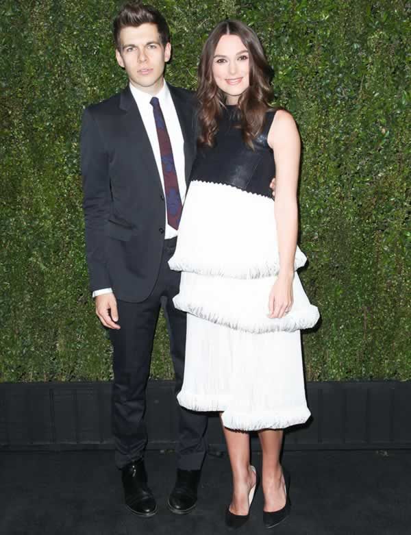 James Righton and Keira Knightley in Chanel