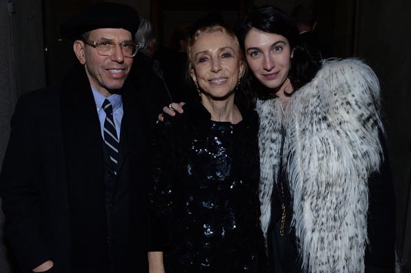 Jonathan Newhouse, Franca Sozzani, and Marta Ferri