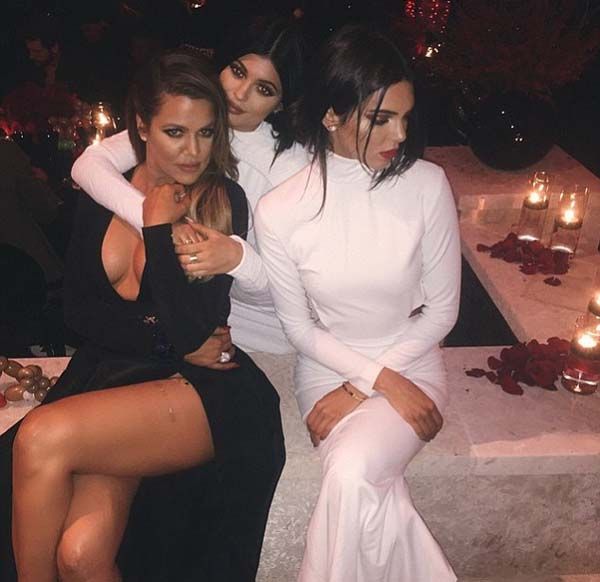 Kris Jenner's Christmas Eve party