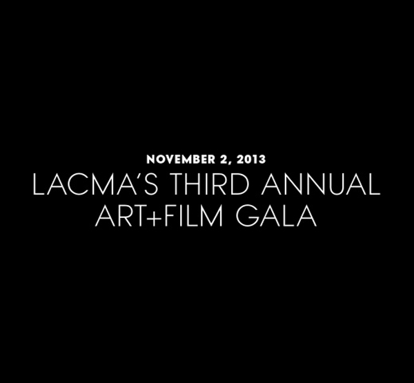 The Best Parties of 2013 - Lacma's Third Annaul Art-Film Gala