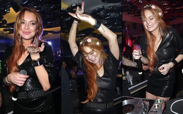 Lindsay Lohan as DJs