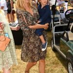 Molly Sims and son Brooks Stuber