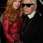 Nicole Kidman in Louis Vuitton with Karl Lagerfeld