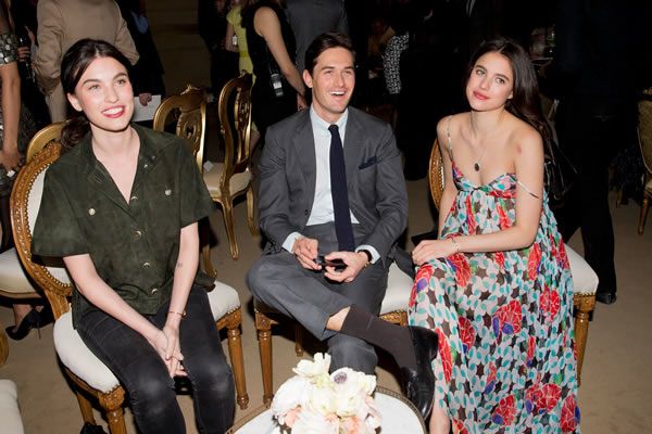 Rainey Qualley, Charlie Siem, and Margaret Qualley