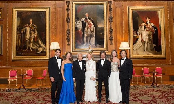 The Ralph Lauren family at Windsor Castle