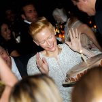 Toasting Tilda at MoMA's Film Benefit - Tilda Swinton