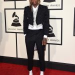Wiz Khalifa attends the 2016 Grammys