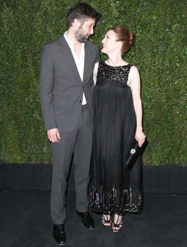 Bart Freundlich and Julianne Moore in Chanel
