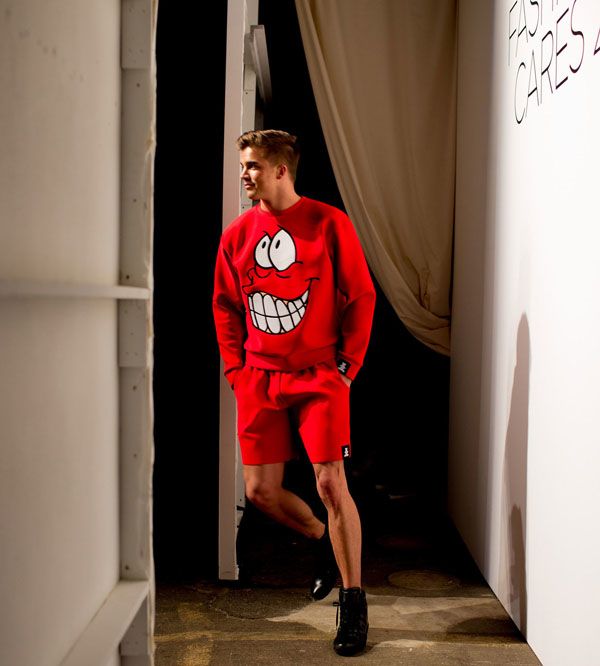 River Viiperi in a look by Bobby Abley