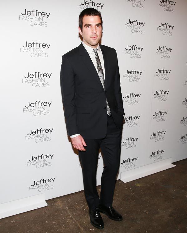 Zachary Quinto in Dior Homme