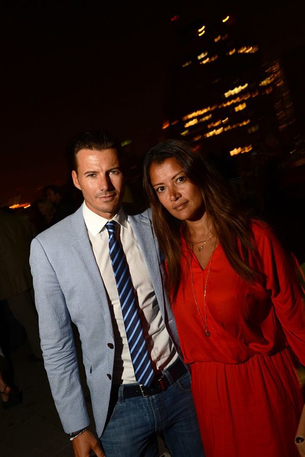 'Austenland' Screening -  Alex Lundqvist with Keytt Lundqvist