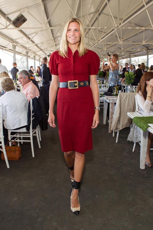 Giant Steps Charity Classic in Sonoma - Alyson Harrington in Gucci