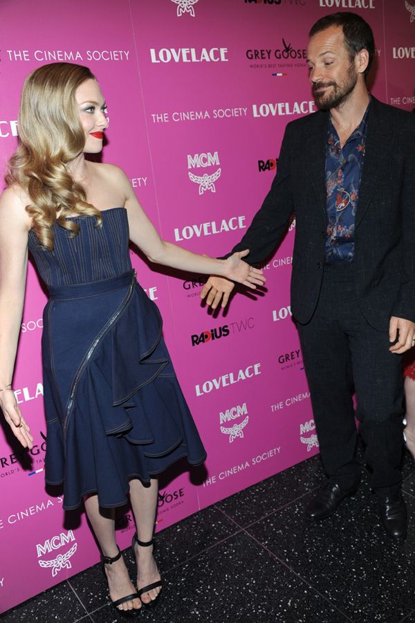 "Lovelace" Premieres at New York - Amanda Seyfried with Peter Sarsgaard