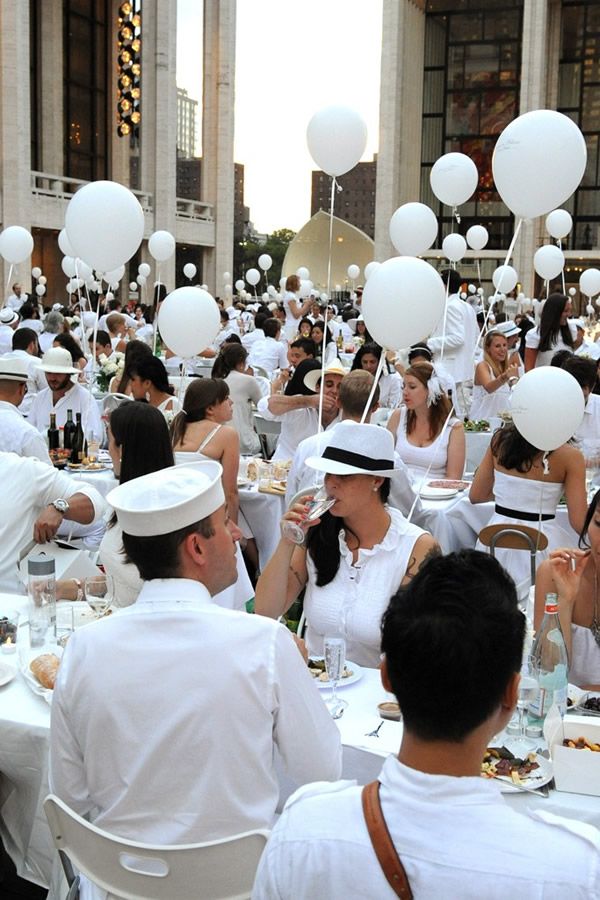 DÃ®ner en Blanc Returns to New York