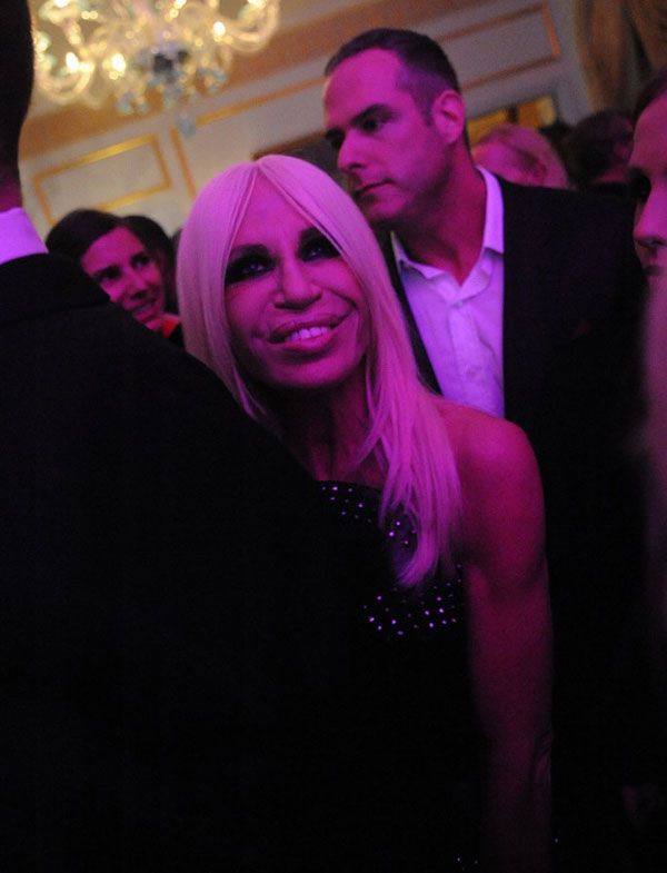 Donatella Versace Celebrates Vibe Opening