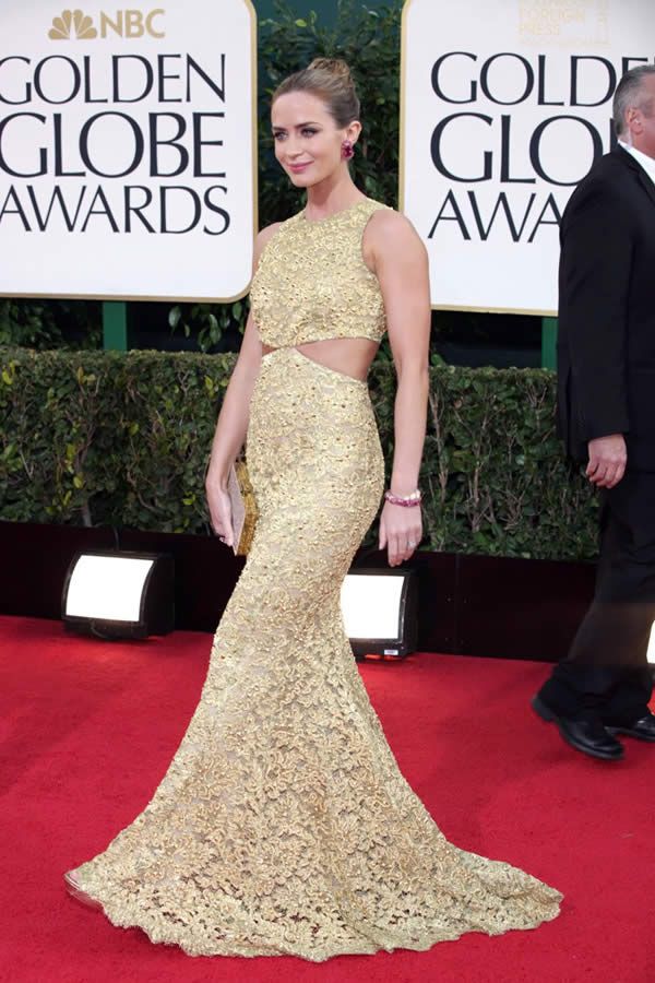 On the Red Carpet at the Golden Globes