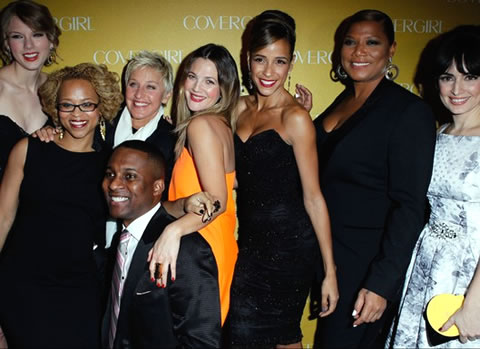 Esi Eggleston Bracey, Vince Hudson, Ellen DeGeneres, Drew Barrymore, Dania Ramirez