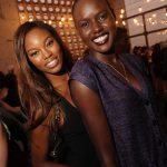 M Missoni Hosts Rooftop Mixtape Bash - Eugena Washington and Ajak Deng