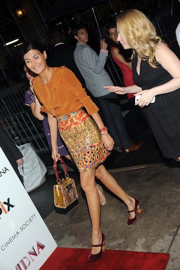 Fashion Set Attends Madonna's MDNA Screening