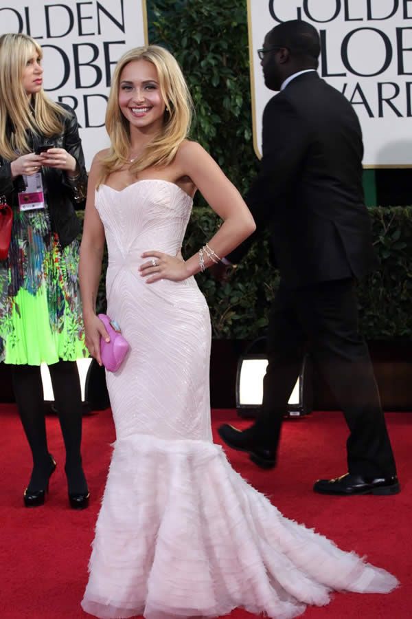 On the Red Carpet at the Golden Globes