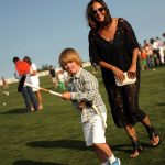 Piaget Hamptons Cup - Kelly Klein and son Lukas