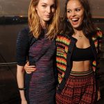 M Missoni Hosts Rooftop Mixtape Bash - Laura Love and Atlanta de Cadenet
