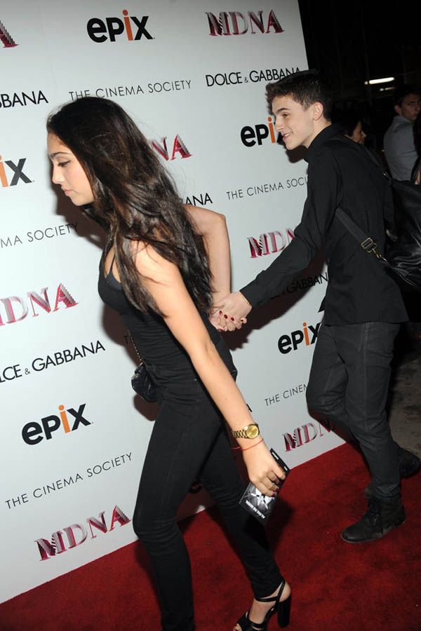 Fashion Set Attends Madonna's MDNA Screening