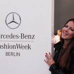 Greek Designer at Mercedes-Benz Fashion Week - Maria Tagalou Posing