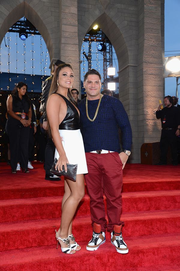 2013 MTV Video Music Awards - Ronnie Magro and Sammi Giancola