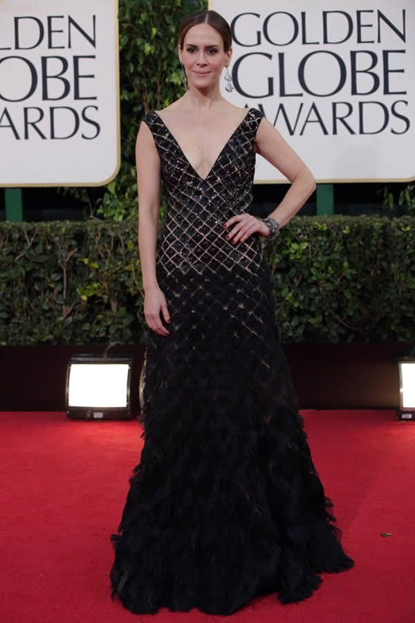 On the Red Carpet at the Golden Globes