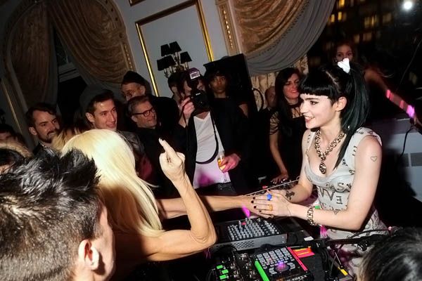 Donatella Versace Celebrates Vibe Opening