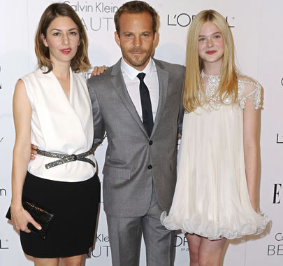 Elle Fanning, Stephen Dorff and Sofia Coppla