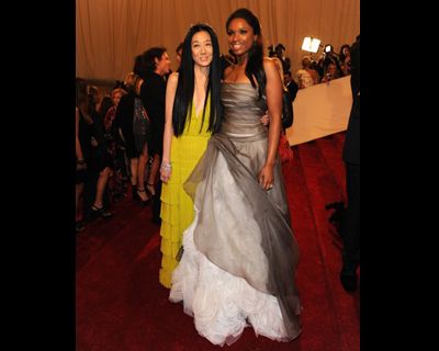 Vera Wang and Jennifer Hudson