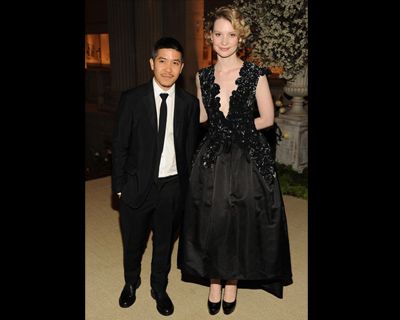 Thakoon Panichgul and Mia Wasikowska