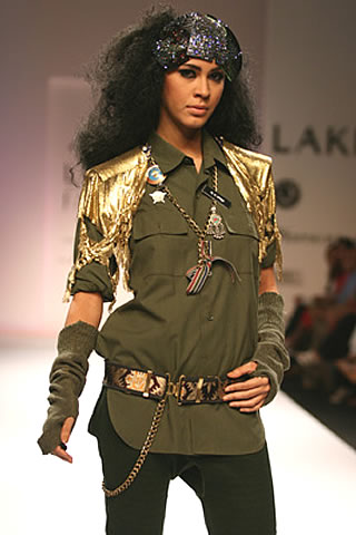 Shilpa Chavan  Fall Winter collection 09 - Lakme Fashion Week