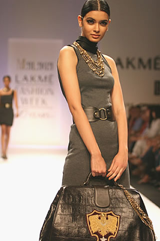 Malini Agarwalla - Lakme Fashion Week - Fall Winter collection 09