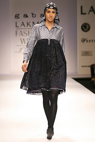 Gaba collection for lakme fashion week