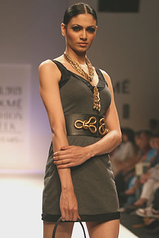 Malini Agarwalla - Lakme Fashion Week - Fall Winter collection 09