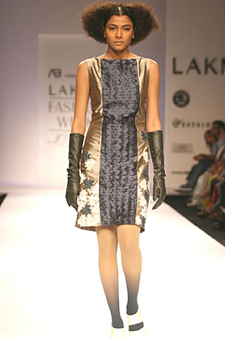 Anand Bhushan collection at Lakme Fashion Week 09