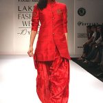 Abdul Halder present his collection in Lakme Fashion Week