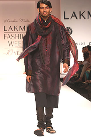 Krishna Mehta Collection for Lakme Fashion Week 09